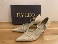 Buty ślubne Ryłko ecru