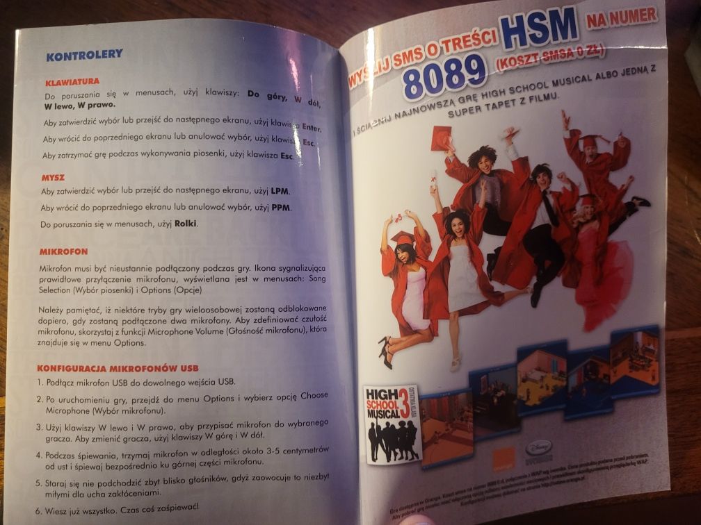 PC DVD-ROM + Film /Dubbing PL/ HSM 3 Senior Years  2008 Disney