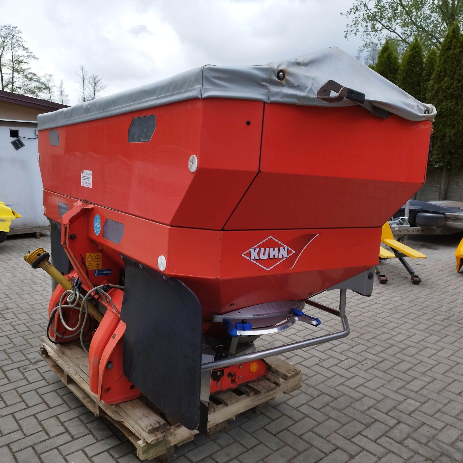 Rozsiewacz Kuhn Rauch Axis 30.1 komputer limiter amazone Sulky