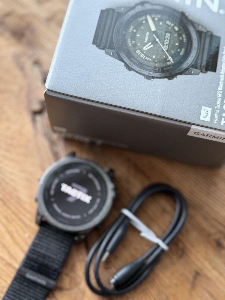 Garmin Tactix 7 OLED jak nowy + pasek miekki