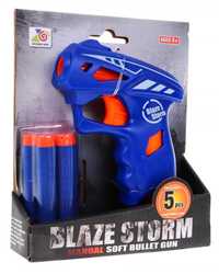 Blaze Storm Pistolet Niebieski dla dzieci naboje 8+ ZMI.ZC7106