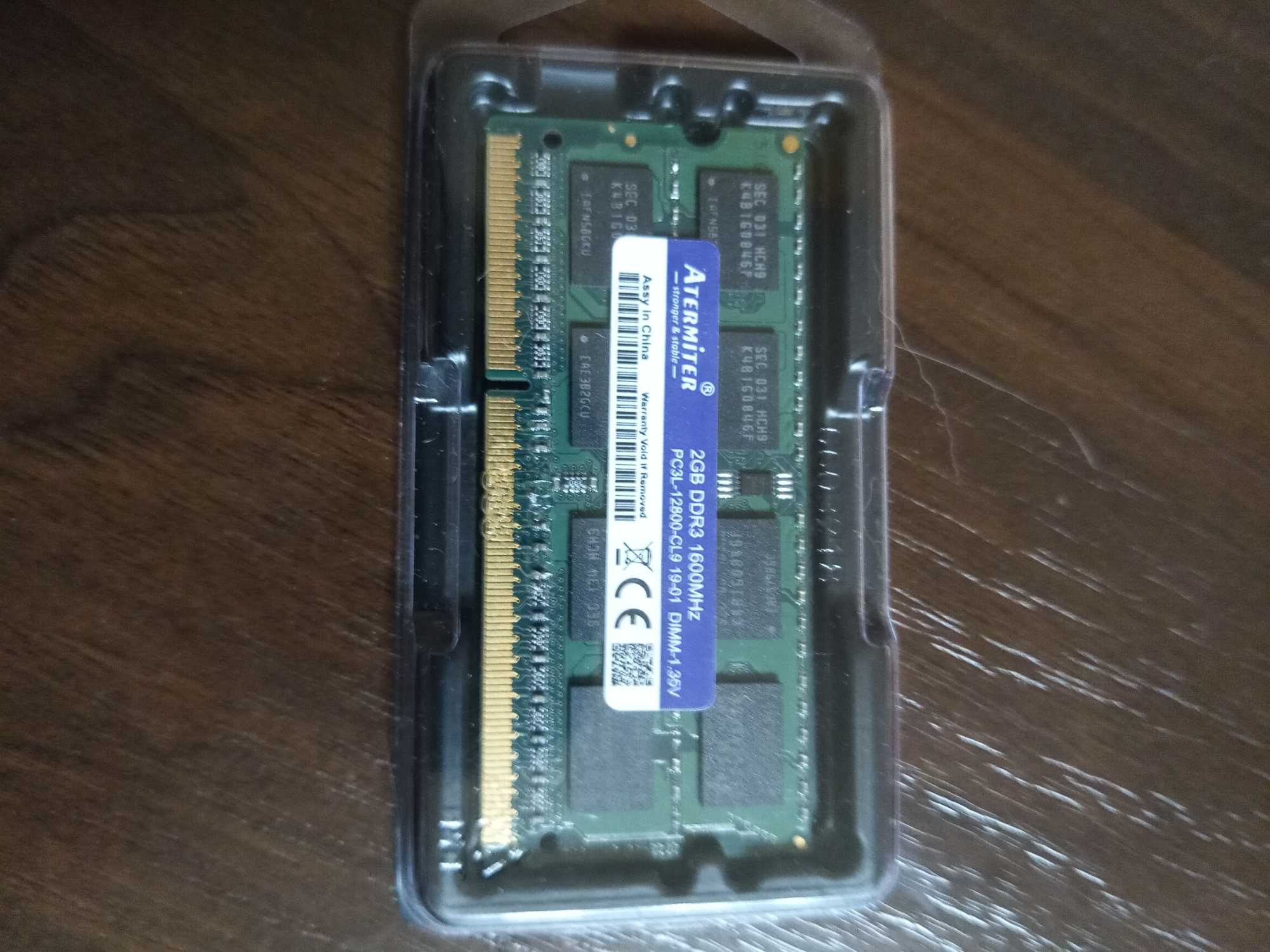 Оперативна пам'ять DDR3L 1600 2Gb