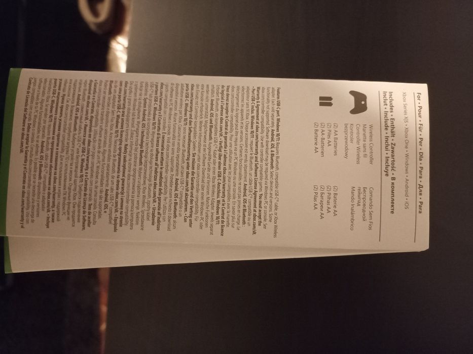 Comando wireless Xbox One / PC