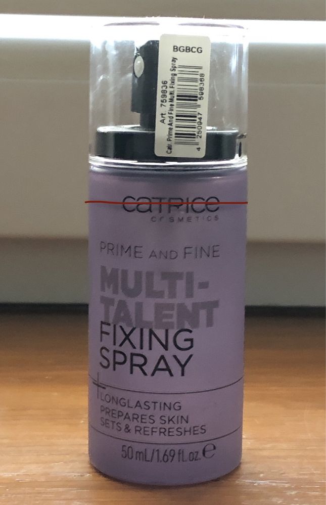 Catrice utrwalacz do makijażu Prime And Fine Multitalent Fixing Spray