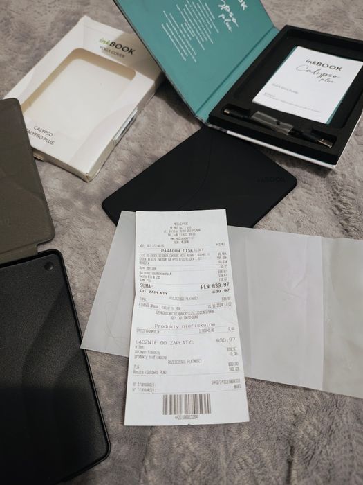 Inkbook Calypso Plus - nietrafiony prezent -na gwarancji+ etui
