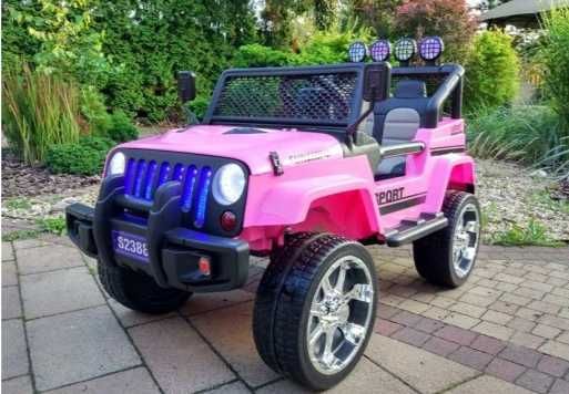 DUŻY JEEP DLA DZIECI 4×4 S2388  Samochód Auto na akumulator