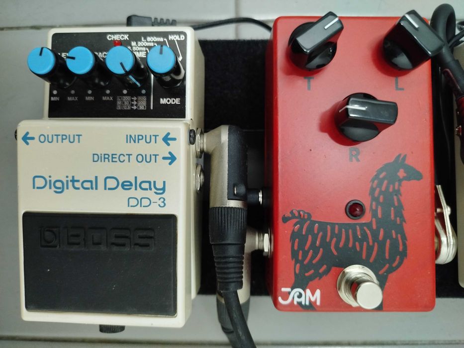 Pedais Guitarra Jam Pedals delay Llama ehx e Darkglass