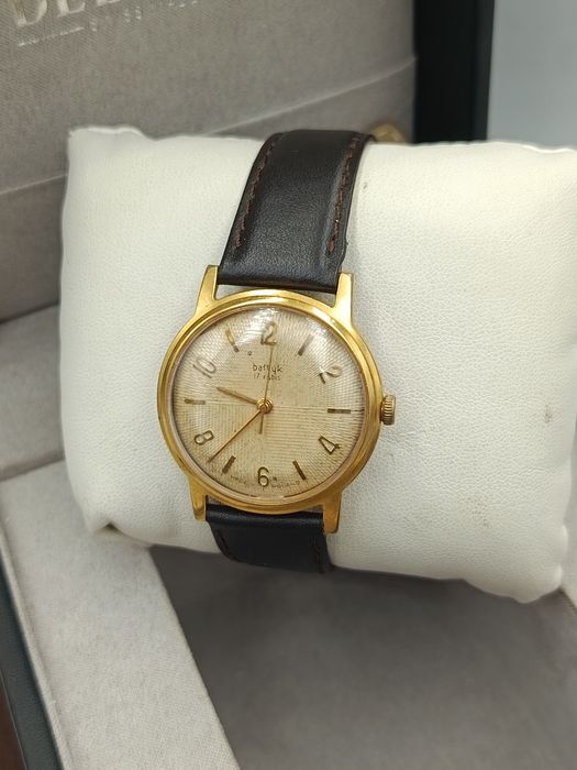 Zegarek Bałtyk błonie Poland pozłacany au unikat