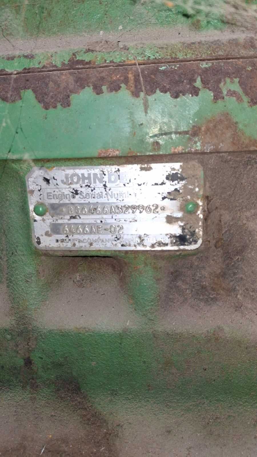 Двигун John Deere 6466