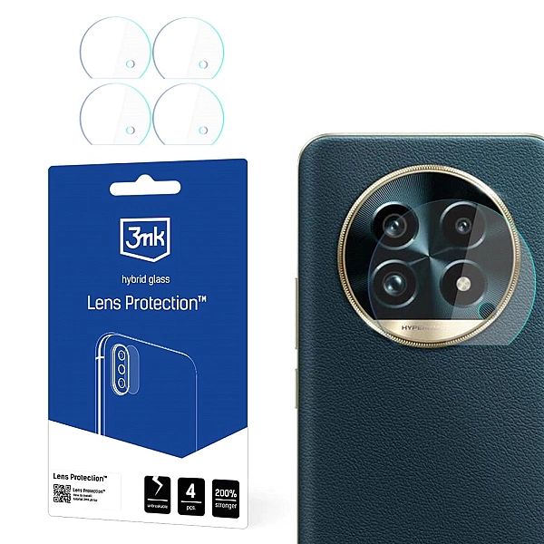 Szkło hybrydowe na obiektyw aparatu 3mk Lens Protection na Realme 13+