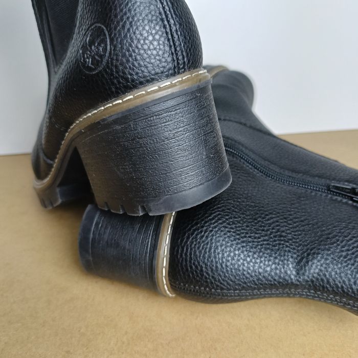 Rieker botki damskie ocieplane r. 41 jak nowe!