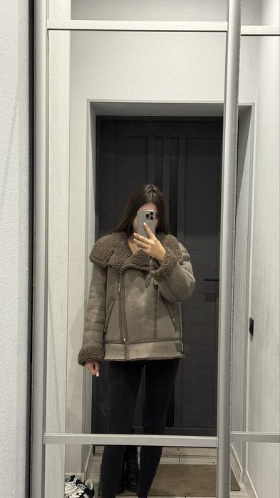 Дубленка Зара Zara