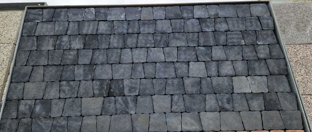 Kostka Brukowa Savona Klasyczna Czarna 6 cm Trapez Podjazd Jadar