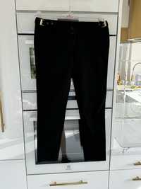 Fracomina włoskie czarne eleganckie spodnie S