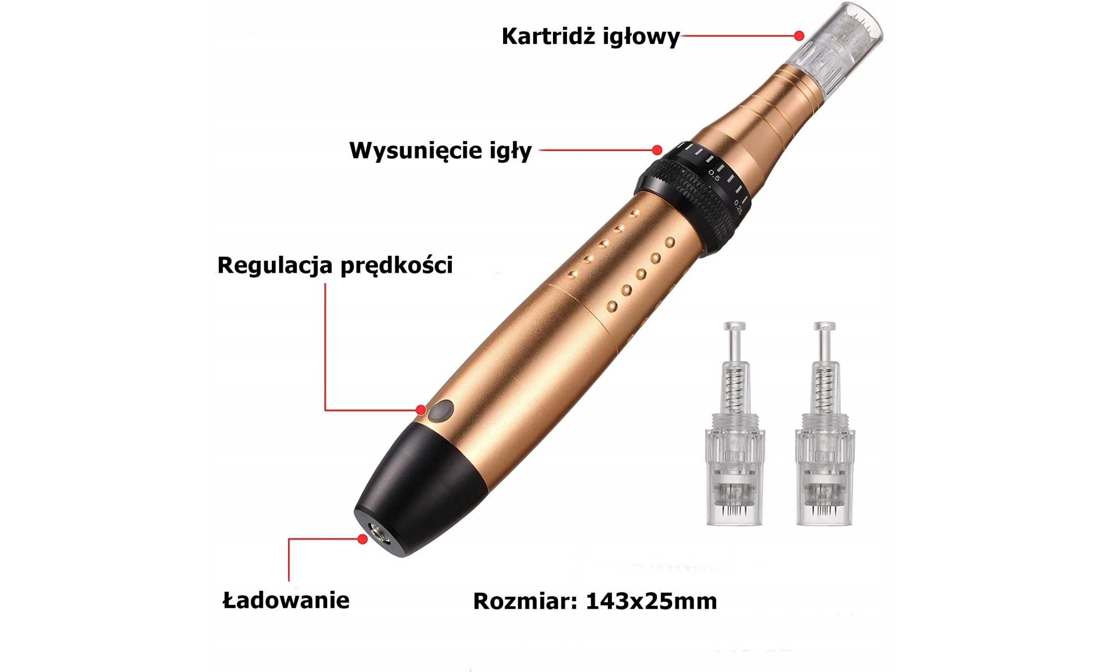 urządzenie DERMAPEN BOWKA MEZOTERAPIA igłowa - mikroigłowa