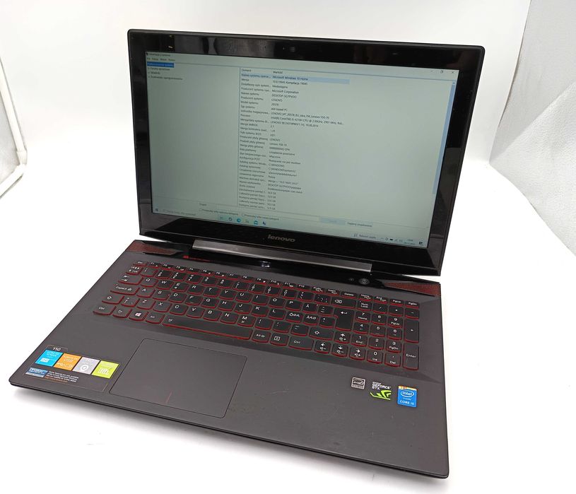 Laptop Lenovo Y50-70 i5-4210H 16GB 240SSD GTX860M FHD WINDOWS 10 HOME