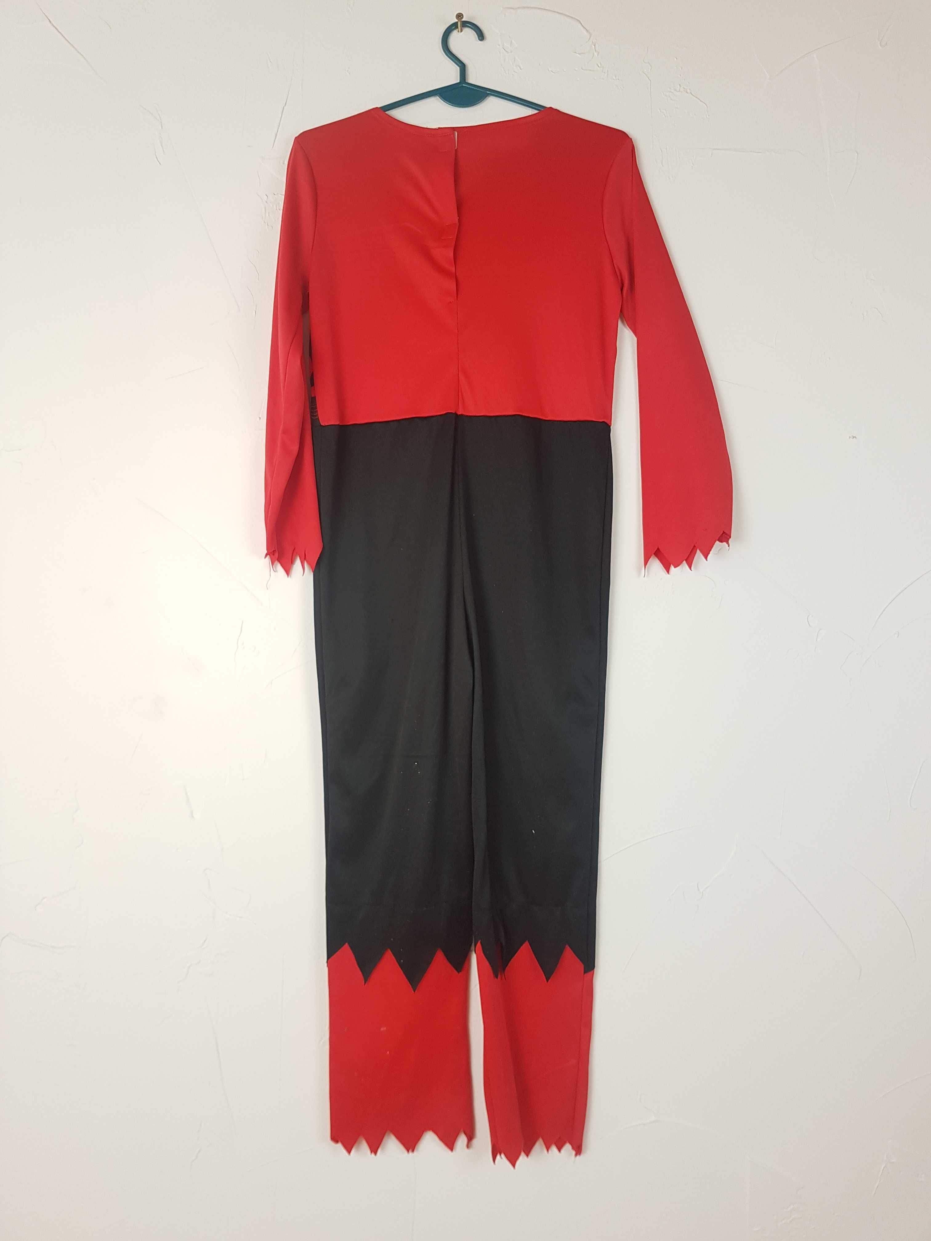 Stroj przebranie klaun klauna rozmiar 152 cm B227