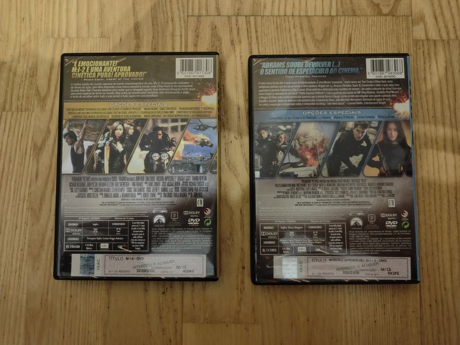 DVD Missão Impossível 2 & 3