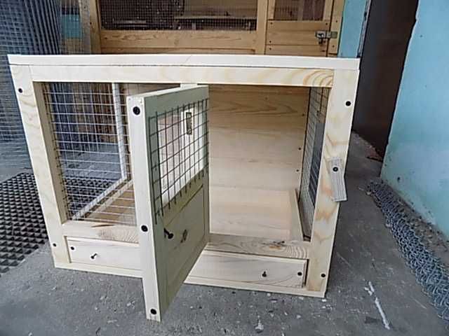 klatka z szufladą dla zeberek, kanarków,papużek falistych 60x40x45wys