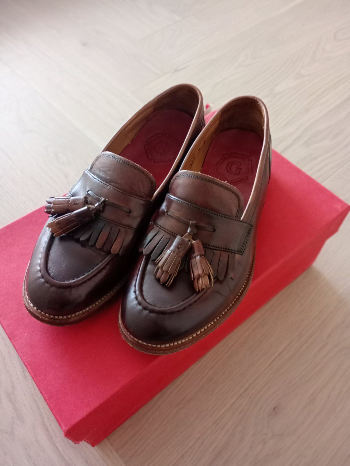 Туфлі Grenson лофери р.7