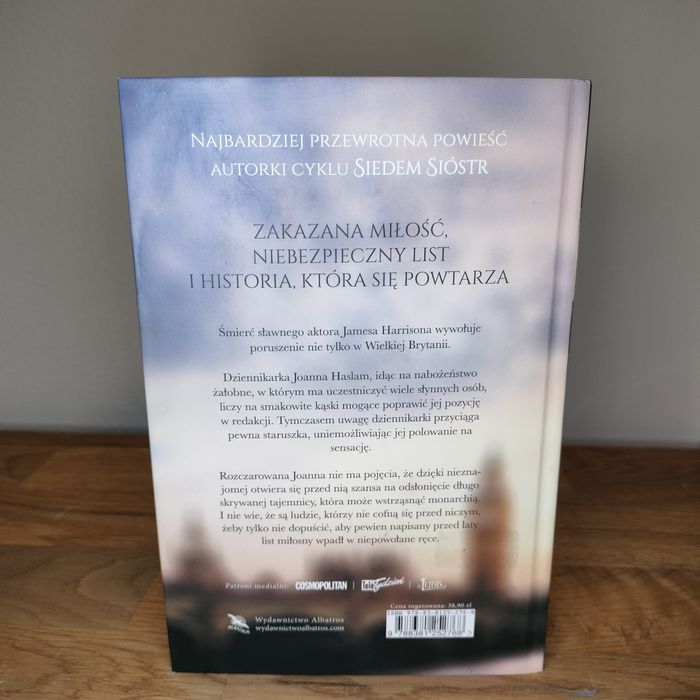 Lucinda Riley 'Sekret listu' + gratis