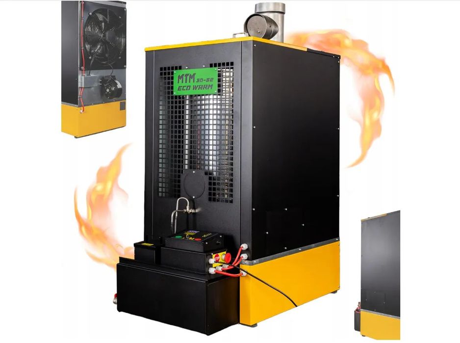 PIEC NA OLEJ NAGRZEWNICA Z NADMUCHEM DO WARSZTATU MTM ECO WARM 30-52 kW