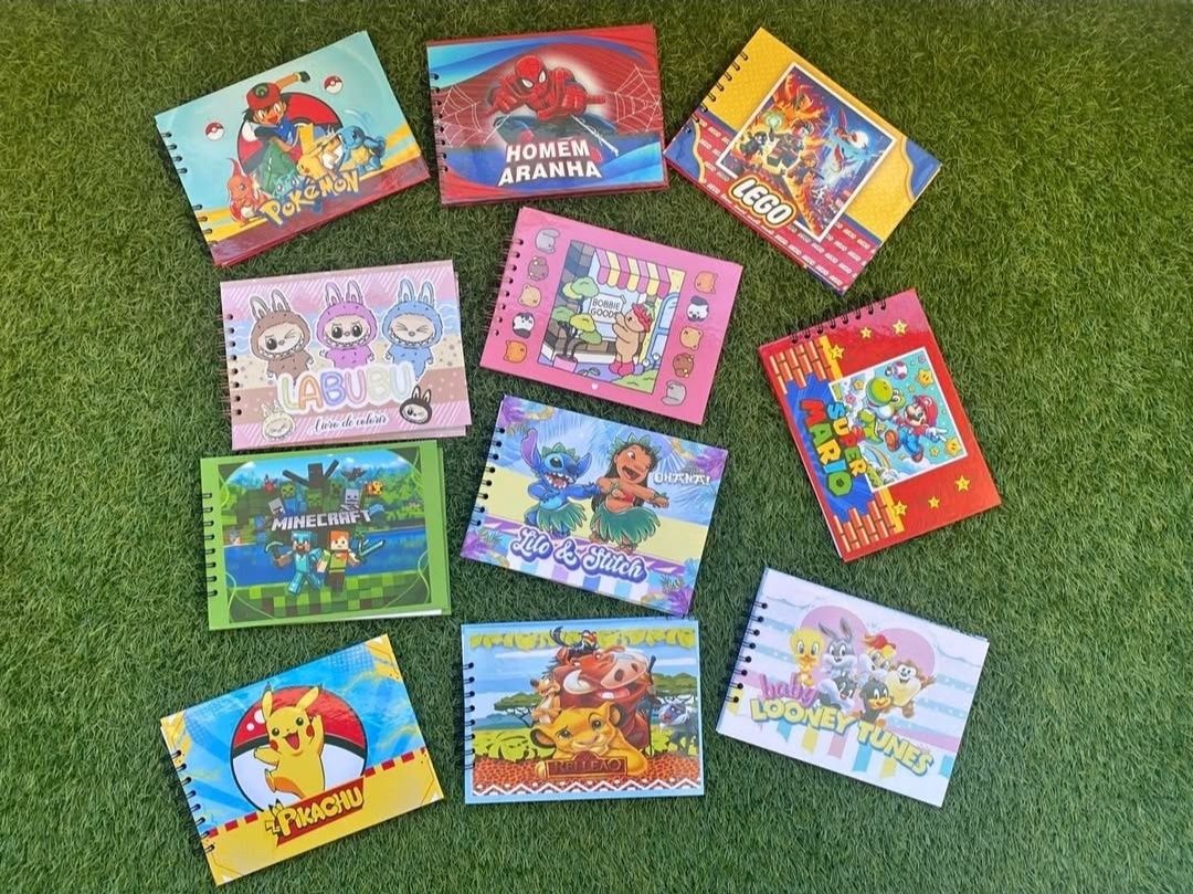 Livros infantis para colorir