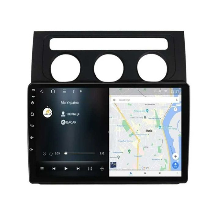 Магнітола Volkswagen Touran 1 2003-2010 10 дюймів на Android