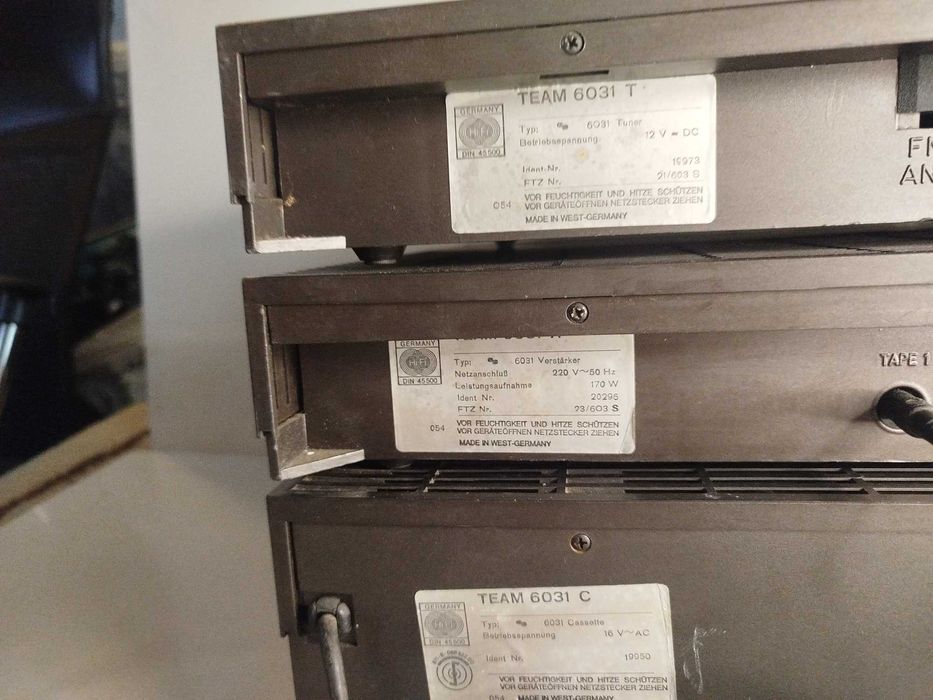 Retro wieża Schneider Tuner Wzmacniacz Magnetofon