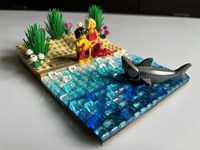 Diorama Lego - plaża