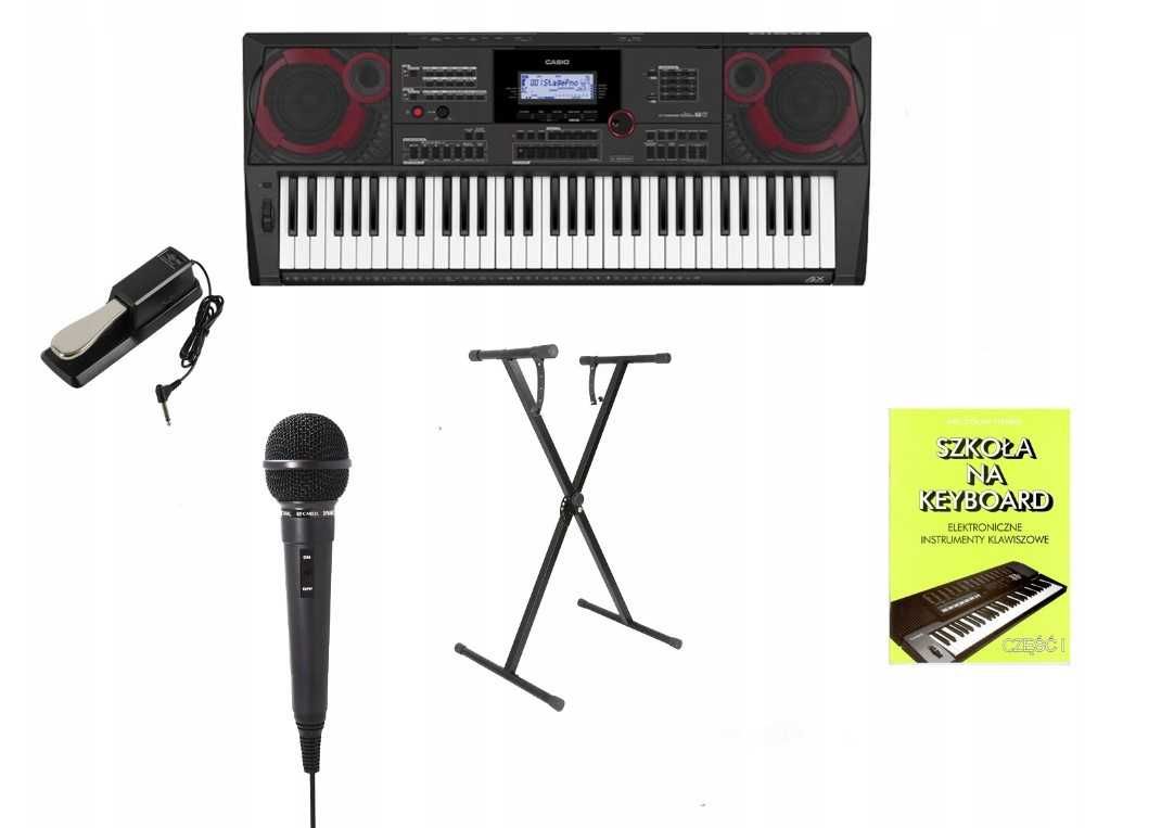 CASIO CT-X5000 keyboard + dodatki zestaw XL