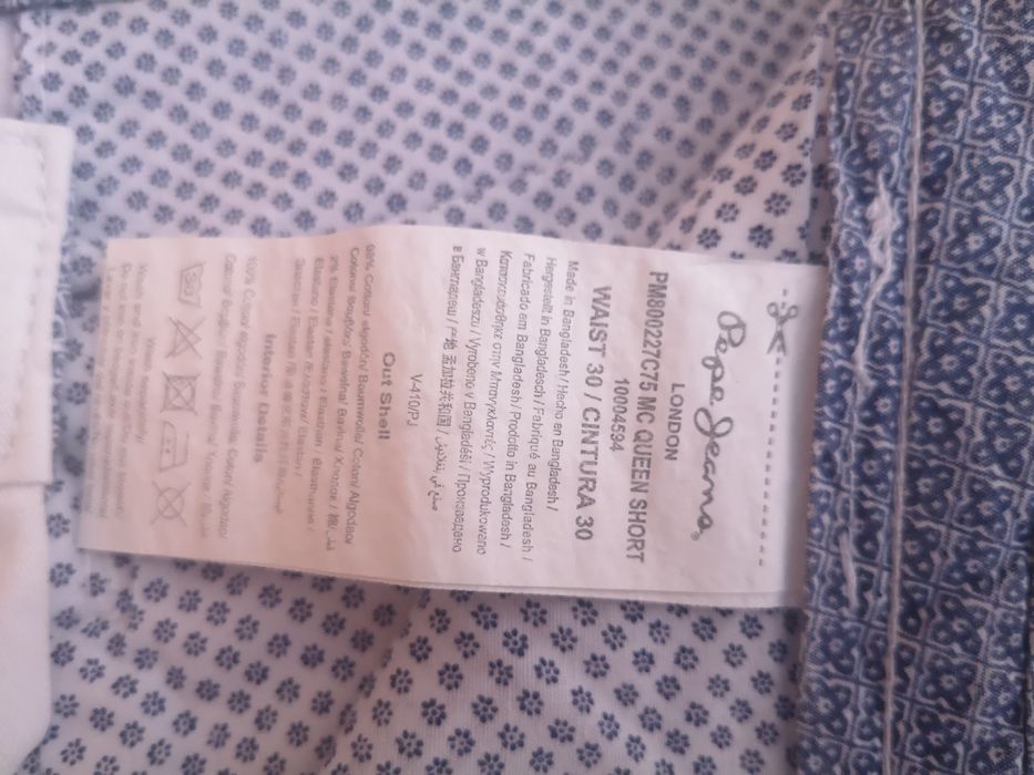 Calcoes/Bermuda de homem da "Pepe Jeans"