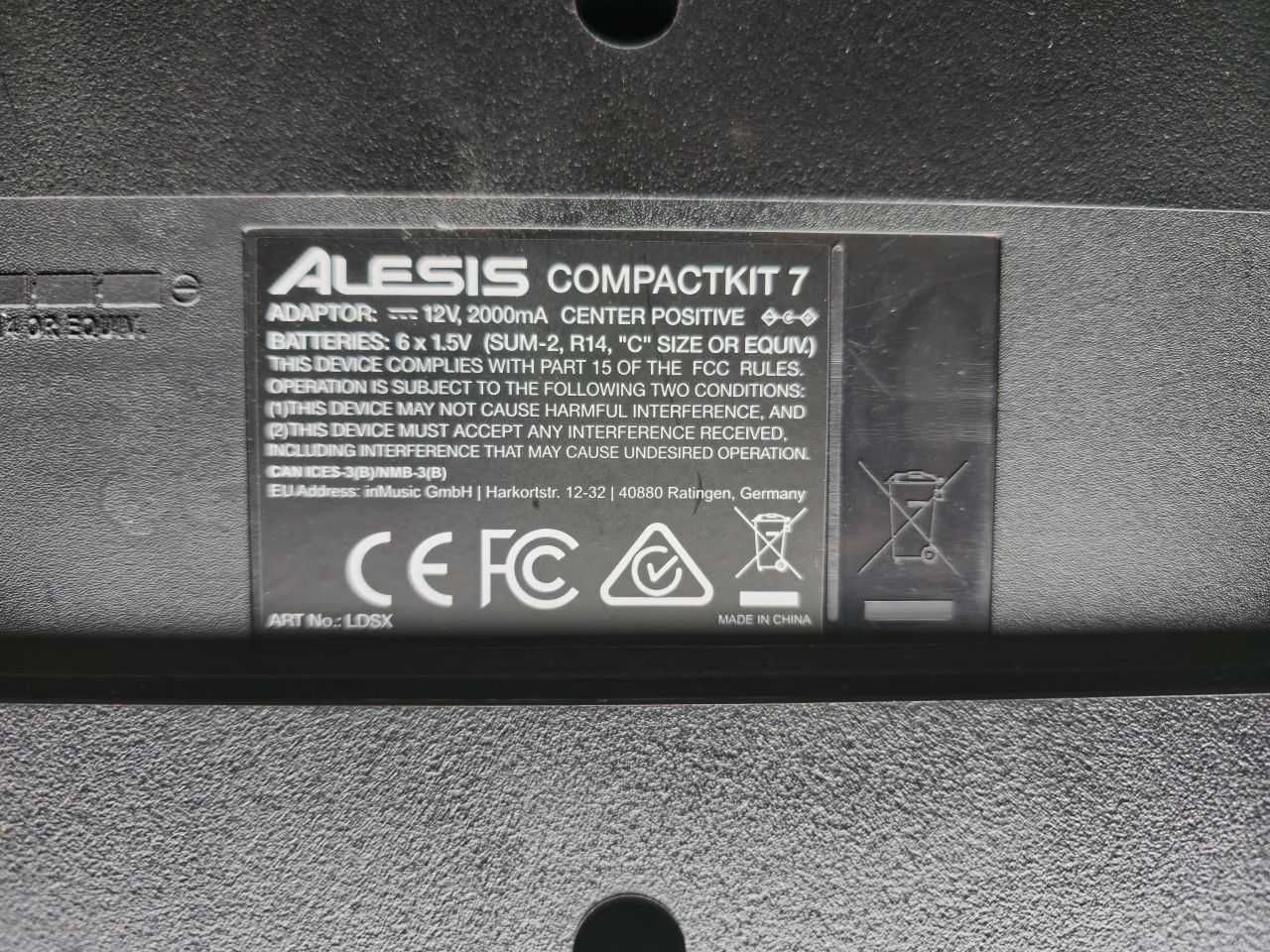 Perkusja elektroniczna stołowa Alesis Compact Kit 7