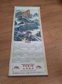 Chiński kalendarz z roku 1999