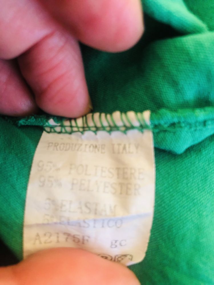 Piękna zielona plisowana sukienka bez rękawów S XS