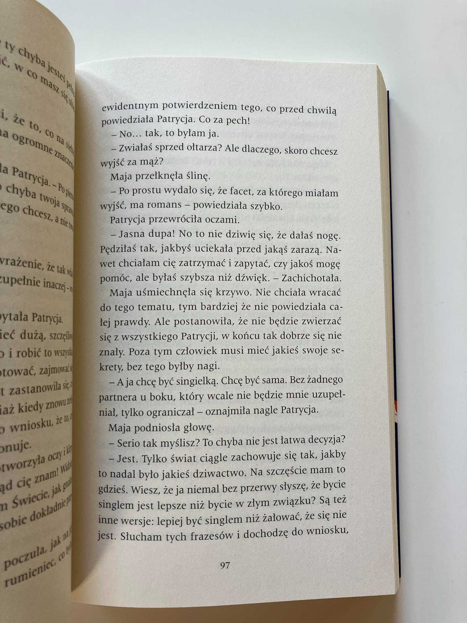Książka Nataszy Sochy "Kiedy ślub?"