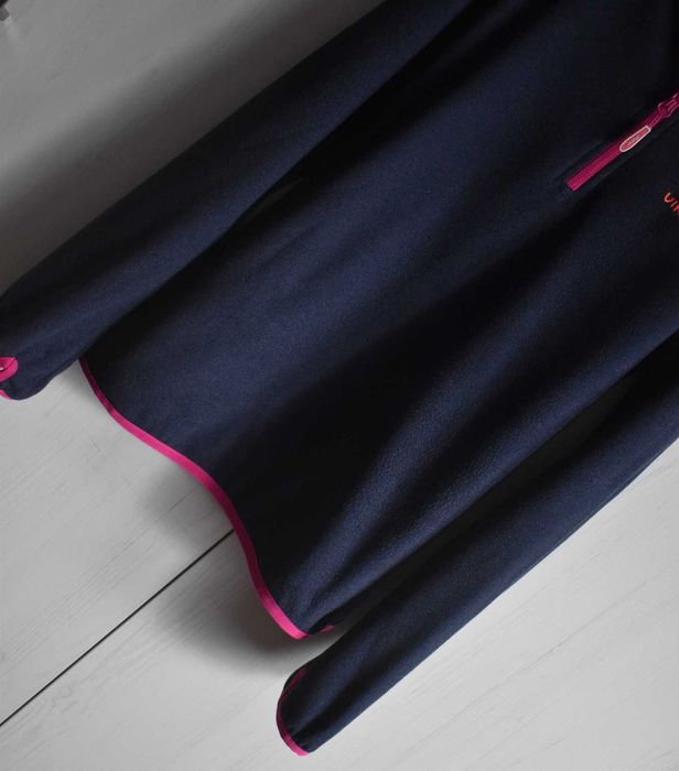 Bluza 152 polarowa ciepła Vikafjell sportowa z polaru trekkingowa