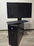 Komputer stacjonarny +monitor + klawiatura