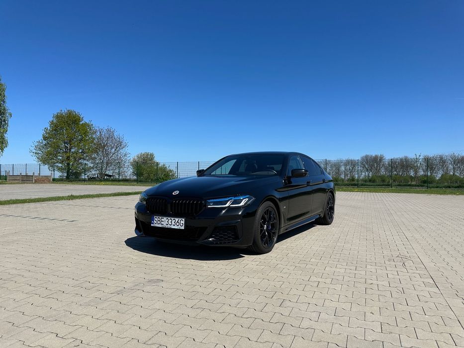 BMW Seria 5 BMW 520d Drive Bezwypadkowy | 2022 | 55 000 km | Bogate wyposażenie