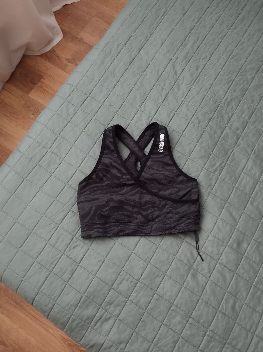 Gymshark rozmiar M top stanik sportowy fitness
