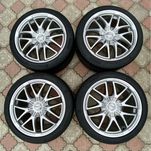 Диски Borbet XA R19 5/114.3 Літні Шини 235/45 Pirelli PZ Колеса взборі