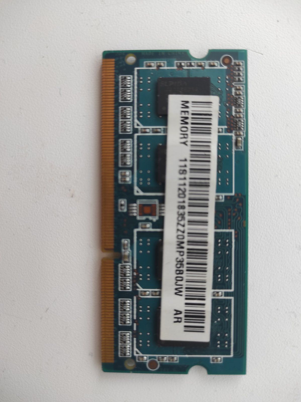 Оперативна память ddr3 2гб,1гб процесор intel P6200