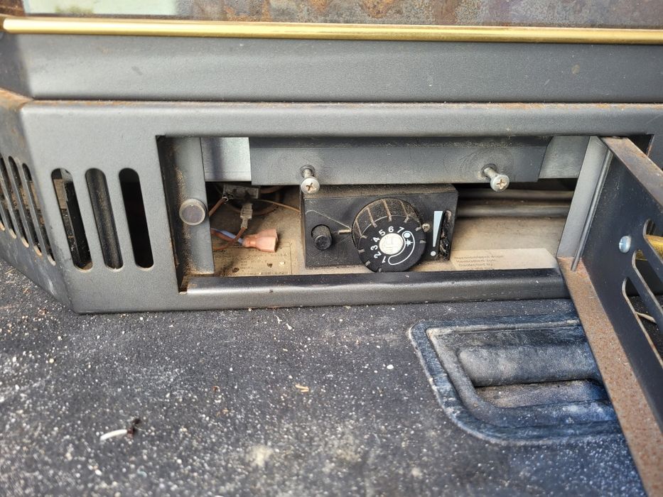 Lareira a gás salamandra