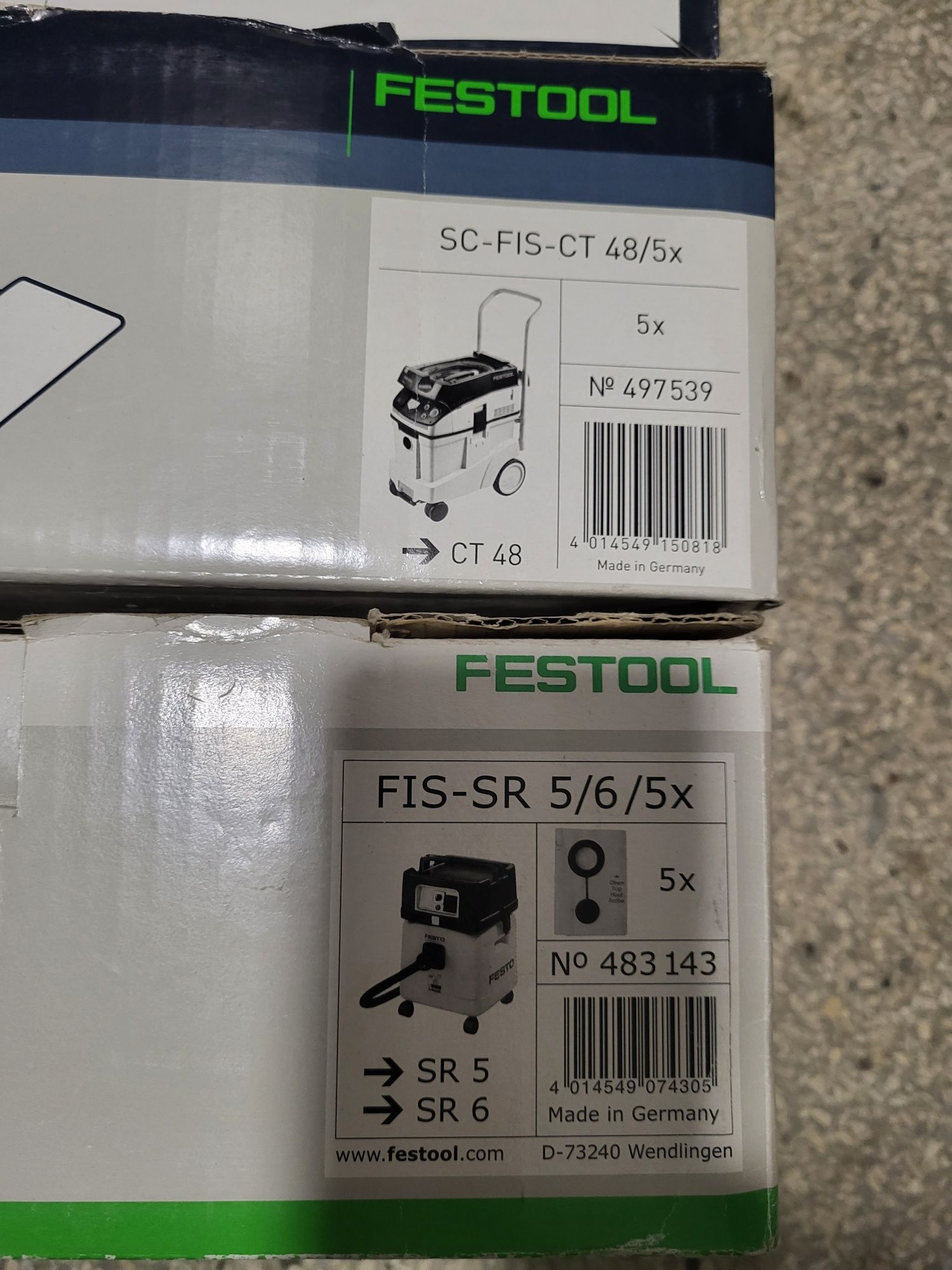 Festool worki SC-FIS-CT 48/5×