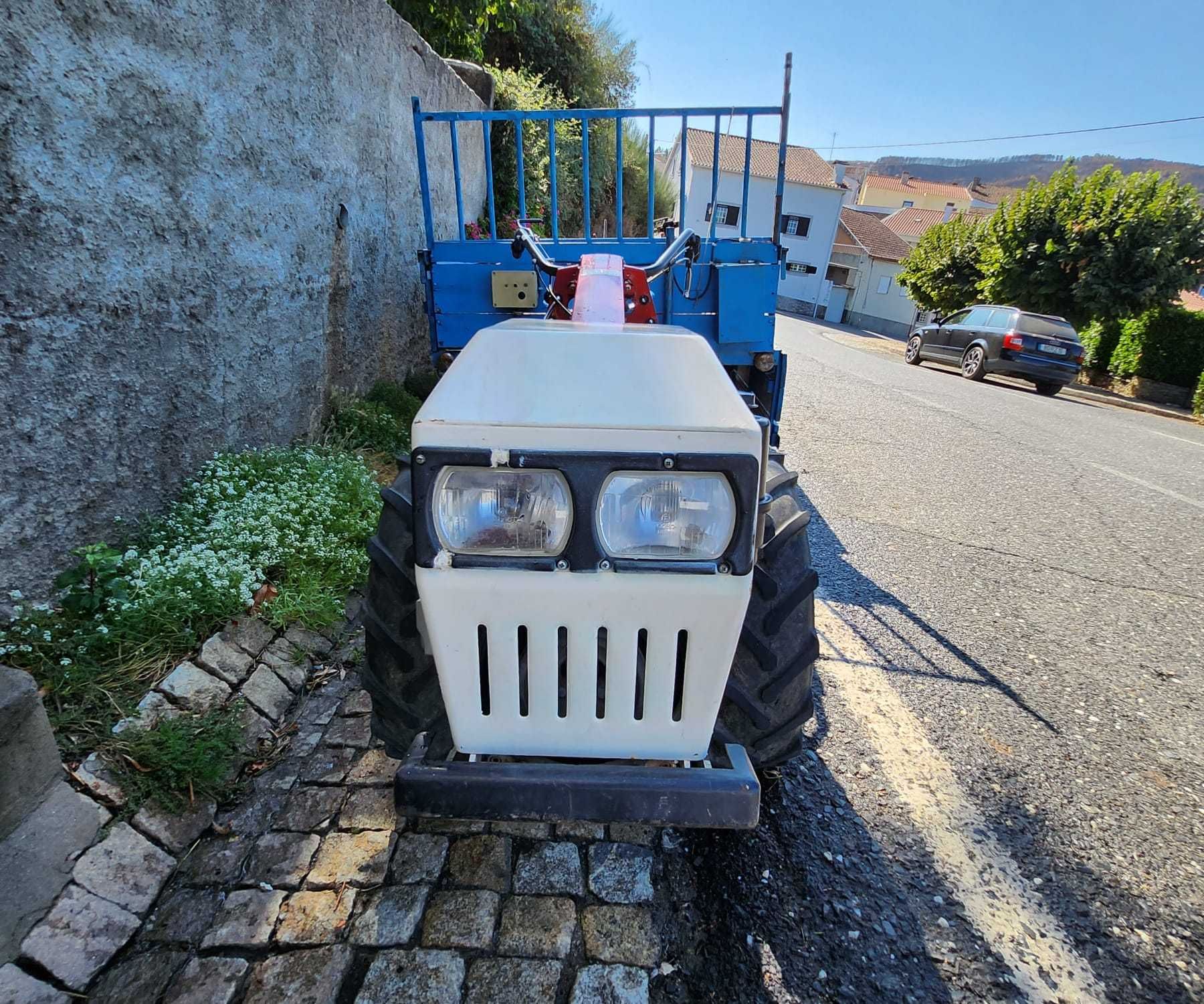 Motocultivador Leopard 14 CV + Reboque + 3 Alfaias