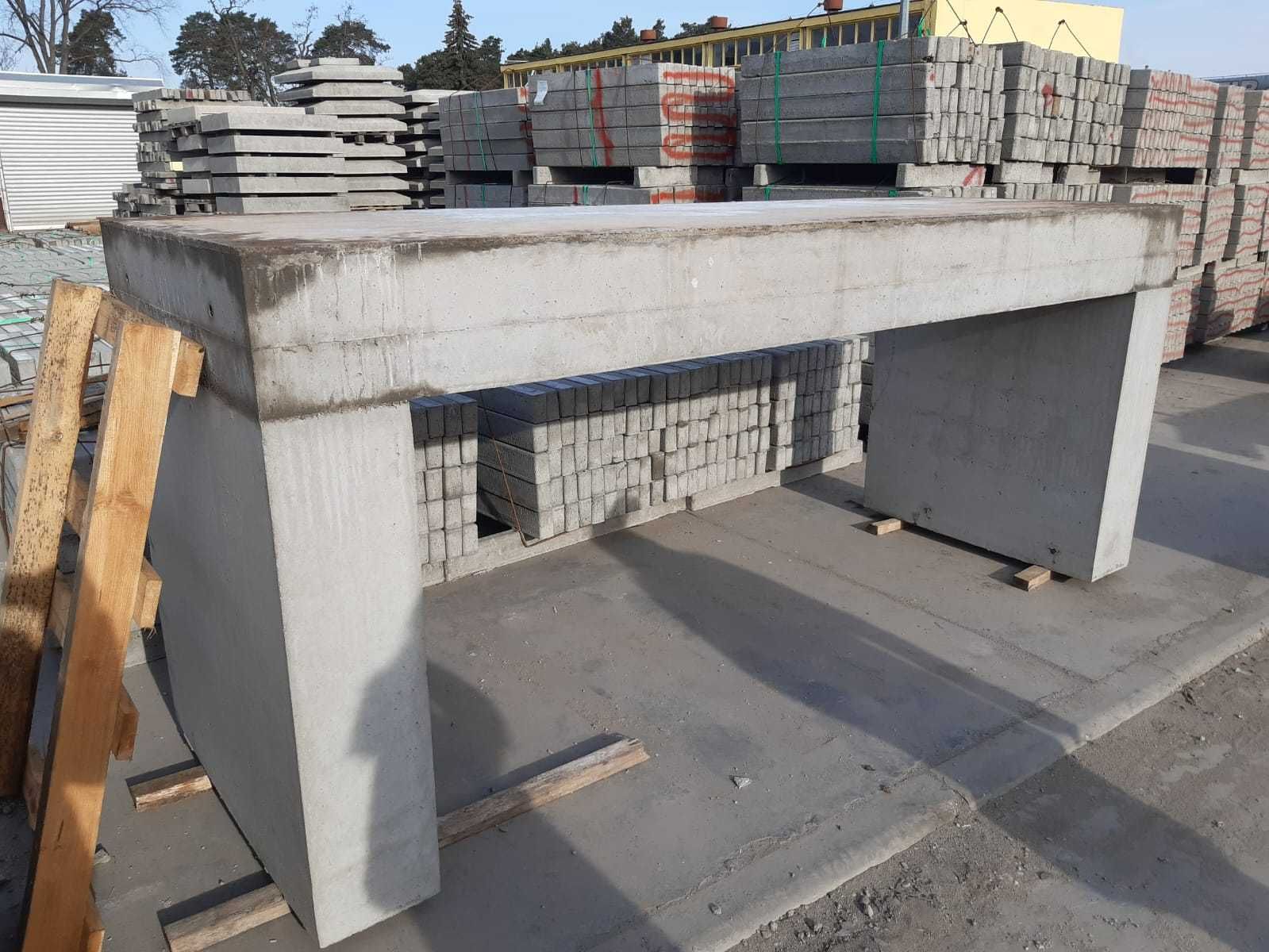 Prefabrykaty betonowe, bloki betonowe, płyty drogowe, ściany oporowe