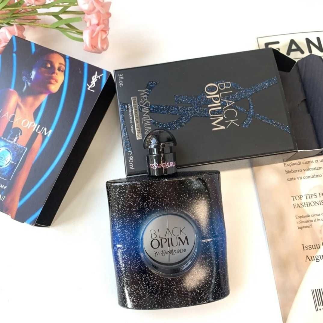 Nowe！Yves Saint Laurent Perfumy YSL Black Opium 90ml