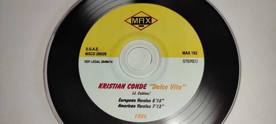 Kristian Conde - Dolce Vita (Original Maxi-Singiel CD)
