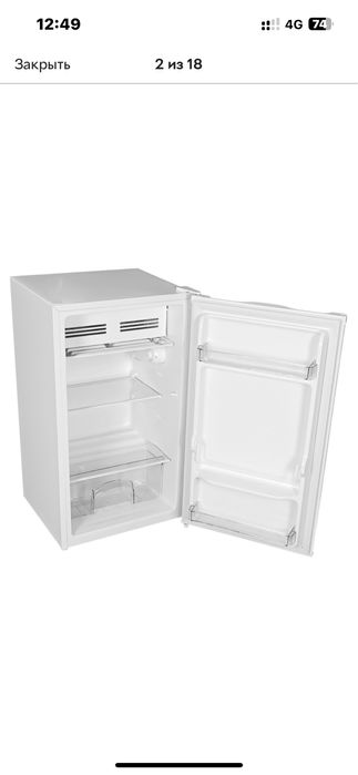 Олнокамерний холодильник Grunhelm VRH-S85M48-W