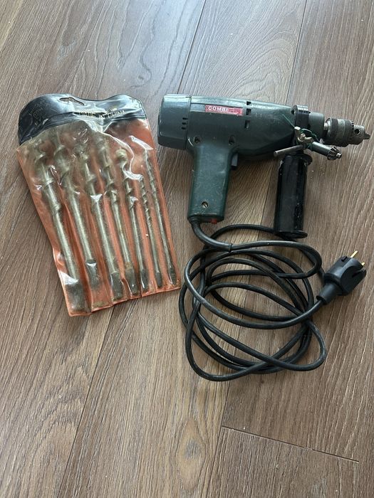 Retro wiertarka combi